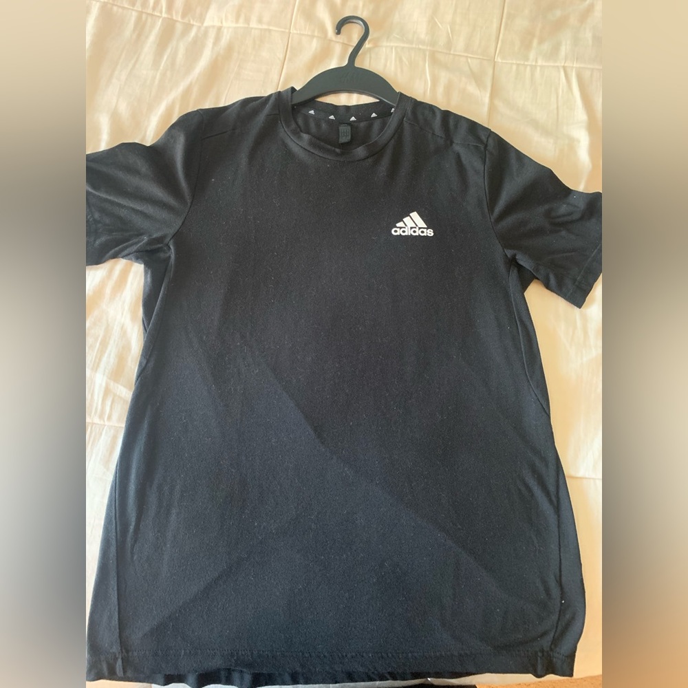 Mens Adidas Black Shirt